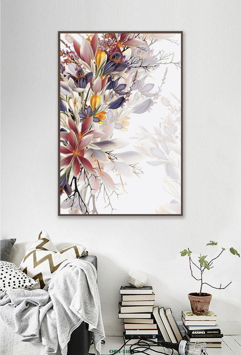 Hoa - tranh vẽ cách điệu CHD1-510